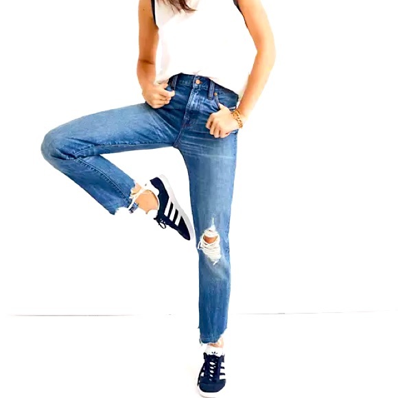 Madewell Denim - Madewell Perfect Summer Jean: Destructed